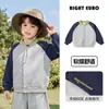 Jaqueta de Baseball para Meninos Roupas de Outono 2026 Novo Estilo Primavera e Outono Roupas Infantis Tops para Crianças Tendência