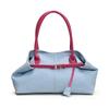 Bolsa de Ombro Jeans Casual para Axila 2026 Nova Moda Estilo Europeu e Americano para o Dia a Dia Bolsa Tote Colorida Casual de Grande Capacidade