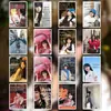 64 Tarjetas Fotográficas Tian Xiwei Estilo Nuevo Tarjetas Fotográficas de Alto Valor Tian Xiwei Artículos de Celebridad Zhu Yu Postal de Regalo Mismo Estilo