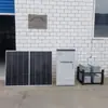 Sistema de geração e armazenamento de energia solar off-grid, estação de tratamento de esgoto de proteção ambiental, fonte de alimentação fotovoltaica 380v 20kw