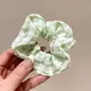 Cuerda para el cabello estilo coreano cerdo anillo para el cabello intestino grueso a cuadros a rayas cuerda para el cabello celebridad de internet chica bolas de salchicha gorda anillo para el cabello al por mayor