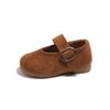 Zapatos de Cuero para Niñas 2025 Primavera y Otoño Nuevos Zapatos Infantiles Suela Suave Antideslizantes Zapatos Gorro Zapatos de Princesa para Niñas Pequeñas Bebé