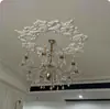 Luminária de gesso mosaico estilo francês, luminária de gesso mosaico decoração estilo europeu design de teto