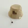 Sombrero de Sol con Protección Solar Personalizado para Niño Sombrero de Sol Oso de la Suerte de Dibujos Animados Transfronterizo Sombrero de Cubeta para Bebé Nuevo Sombrero de Pescador para Niños al Aire Libre