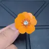Coreia do Sul Mesmo Estilo Flor de Lantejoula Flor de Sapato Brilho Diamante Miçanga Feita à Mão Estilo Coreano Doce Alto Senso Flor Decorativa para Sapato Joia de Sapato