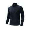 Alternativa Asequible al Nuevo Estilo Sudadera de Media Cremallera con Forro de Polar, Cuello Alto para Hombre, Ropa Interior y Exterior Cálida para Deportes Casuales, Chaqueta Polar