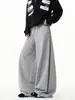 Pantalones Deportivos con Cordón Estilo Americano para Hombres y Mujeres, Pantalones Largos Acampanados de Peso Pesado para Primavera, Pantalones Retro Sueltos de Pierna Ancha
