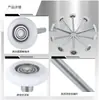 Accesorios para herrajes de puerta de garaje: rodamiento de nylon de rodillo, rodillo de goma universal, accesorios para puerta abatible, rueda de rodillo, rueda guía