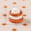 Micropaisaje, simulación creativa, comida y juego, animales, postre, pan, tarta de huevo, decoraciones DIY, accesorios colgantes, mini adornos pequeños