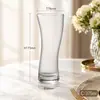Taza de jugo de forma irregular de moda, vaso de cerveza, vaso de agua, vaso para bebidas frías, té de leche, vaso de vidrio creativo de alto valor