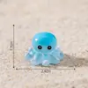 Micro-Paisagem Criativa Noite Sapo Polvo Animal Aquário Paisagismo Decoração DIY Acessórios Pendurados Mini Pequenos Enfeites