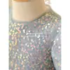 Vestido Infantil de Manga Larga Transfronterizo con Lentejuelas para Niña Bebé Vestido de Princesa para Anfitrión de Coro Vestido de Dama de Honor Floral Europeo y Americano Aliexpress