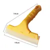 Ferramentas para Aplicação de Película de Vidro Automotivo Transfronteiriças, Raspador de Borracha, Película que Muda de Cor, Rodo de Silicone para Lavagem de Carros, Raspador de Limpeza de Vidros