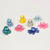 Colgante de Pulpo Impreso en 3D, Llavero Lindo, Juguete Articulado de una Sola Pieza Multicolor Móvil, Colgante Pequeño Creativo Infantil