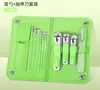 Nuevo Set de Cortaúñas, Cortaúñas Anti-Salpicaduras, Herramientas de Manicura y Pedicura, Tijeras Especiales para Uñas, Set de Limpiaorejas