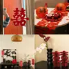 Decorações Longas de Origami Penduradas para Casamento, Quartos de Homens e Mulheres, Decorações de Quarto de Noivado, Cortinas de Sala de Estar, Conjuntos de Arranjos de Flores