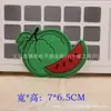 Parche de Tela Bordado de Frutas para Computadora Accesorios de Parche Calcomanía Decorativa DIY con Adhesivo Trasero Parche Caliente Accesorios de Parche