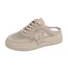 Nuevas Zapatillas Blancas de Verano 2026 Estilo Coreano Ins Estudiante Femenina Suela Gruesa Que Aumenta la Altura Malla Transpirable Casual Estilo Callejero Cy603