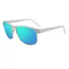 Gafas de sol de gran tamaño de acero inoxidable de moda para todas las ocasiones, gafas de sol con protección solar para conducir para hombre, gafas polarizadas para pesca