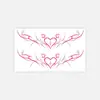 Tatuagem Adesiva de Menina Sexy Coração Borboleta Sucubo de Alta Qualidade Estilo Ins Doce e Cool Novidades Transfronteiriças