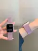 Pulseira de Relógio Adequada para Appleiwatchs10 Apple Ultra Aço Inoxidável Milanesa S11 Fivela Magnética Gradiente