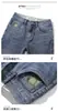 Ropa para Hombre Fengshe / Primavera y Otoño 2026 Pantalones Delgados de Mezclilla Corte Ajustado Marca de Moda Juvenil Pantalones Harem Elásticos para Hombre