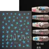 Belleza Completa Transfronteriza Nuevas Pegatinas para Uñas Mini Estrella Dulce Láser Estrella de Cinco Puntas Pegatinas para Uñas