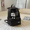 Mochila Versátil Estilo Universitario Personalizada Harajuku Japonés Simple Bolsa Escolar para Estudiantes Mochila Casual Americana para Viajes