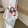 Bolso de mano de moda a cuadros transfronterizo para mujer, mini lazo simple para padres e hijos, bolso de hombro cruzado para niños, moderno