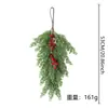 Árbol colgante de ratán, árbol de Navidad, decoraciones de gota de agua, escaparate de hotel, decoración de centro comercial, colgante de puerta de escena, ratán de Navidad