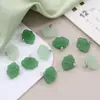 Ojo de Carnero de Cobre de Vidrio Nube Propicia Cerradura Accesorios Jade Imitación Ruyi Colgante de Cerradura Pendientes de Estilo Antiguo Pulsera Materiales para Joyería