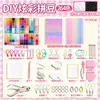 Pintoo Tecido Termocolante Glitter Tecido Piscante Contas Pintoo Fusion Kit de Materiais Pintoo Conjunto Completo 2,6mm Todas as Cores Contas Pintoo