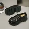 Mocasines Brogue de Suela Gruesa YsshadiR de Piel Genuina para Mujer, Novedad Otoño 2026, Mocasines de Piel de Vaca