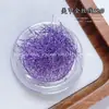 Nuevo arte de uñas estilo japonés hilo dorado y plateado, hilo fino con purpurina, malla de hilo multicolor versátil, material de hilo dorado y plateado de 14 colores