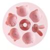 Molde de Silicona para Muñeca de Yeso Emprendimiento de Puesto Callejero Popular DIY Molde Caliente Nuevo Molde Estéreo de Dibujos Animados para Pastel