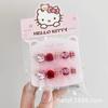 Uñas Postizas de Dibujos Animados para Niños para Niñitas Gelatina Removible Calcomanías de Uñas para Niñas Regalo Juguetes Calcomanías de Uñas