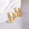 Pendientes Populares de Acero Inoxidable Transfronterizos, Pendientes de Flor de Lujo Ligero y de Gama Alta, Pendientes Asimétricos para Mujer, Pendientes de Acero de Titanio de Nicho