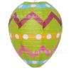 Elemento de Pascua transfronterizo Linterna en forma de huevo Conejo rico Bola de panal en forma de huevo Colgante Escena colgante Decoración Conjunto