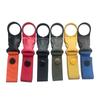 Outdoor tático nylon fita garrafa de água fivela multifuncional mosquetão portátil água mineral clipe fivela fábrica atacado