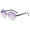 Nuevas gafas de sol transfronterizas para niños, hombres y mujeres, bonitas gafas de sol para bebés, fotografías callejeras de famosos de internet de moda, viseras personalizadas