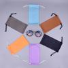 Bolsa para Gafas Nueva de Aguja Un Color Puro Logo en Relieve Cordón de Poliéster Cierre de Cordón Bolsillo con Solapa Almacenamiento de Batería Externa para Teléfono Móvil Personalización de Pantalones