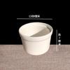 Macetas para Suculentas Macetas de Cerámica para Suculentas Macetas de Porcelana Blanca Macetas Simples Hechas a Mano Plantas Suculentas Flores Pequeñas Huaishai