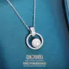 Collar de Plata de Ley con Perla de Agua Dulce Natural y Hebilla en T Transfronterizo Europeo y Americano para Mujer, Cadena de Clavícula de Moda, Joyería Versátil y de Alta Gama