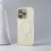 Funda Magnética para Teléfono Apple 17Pro Adecuada para iPhone 16 Dos en Uno Piel de Gelatina Mate Anti-Caídas Funda Protectora