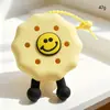 Bolsa de Agujero de Silicona con Dibujo Animado Spot, Mini Billetera para Monedas, Bolsa DIY para Cosméticos, Bolsa para Auriculares, Colgante para Llavero, Regalo