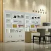 Estante de Exhibición para Cosméticos, Estante para Productos de Cuidado de la Piel, Soporte de Exhibición de Muestras, Gabinete para Uñas Artísticas, Gabinete de Exhibición de Productos para Salón de Belleza