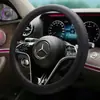 Capa de Silicone para Volante de Carros, Capas Universais em Formato D e Redondas para Todas as Estações