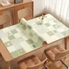 Mantel Minimalista para Mesa de Comedor, Resistente al Aceite, Impermeable, Resistente al Calor, Lujo Minimalista, Tacto de Alta Gama, Mantel Lavable, Nuevo Modelo 2025, Protector de Mesa