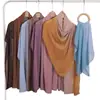 Novo Estilo Cachecol de Chiffon com Pérolas em Gradiente de Cor Círculo com Strass Cachecol de Minorias Étnicas Lenço de Cabeça Africano Malaio Indonésio