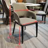 Envío Gratis Silla de Comedor Moderna Reposabrazos Madera Maciza Decoración Diseño Hogar Estudio Escritura Hotel Proyecto Departamento de Ventas